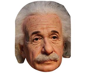 Albert Einstein Maschere di persone famose, facce di cartone