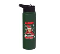 Albert fa il nome magico di Natale Albert Gnomo Stainless Steel Insulated Water Bottle