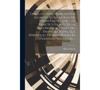 Albert Girard Tables Des Sinus, Tangentes & Secantes, Selon Le Raid (Tascabile)