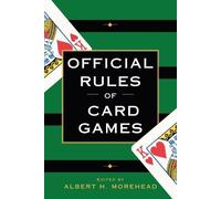Albert H. Morehead Official Rules of Card Games (Tascabile)