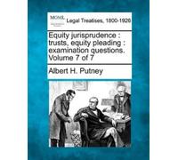 Albert Hutchinson Putney Equity Jurisprudence (Tascabile)