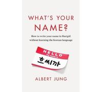 Albert Jung What's Your Name? (Copertina rigida)
