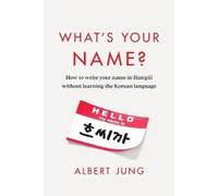 Albert Jung What's Your Name? (Tascabile)