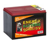 Kerbl Batteria a secco 9V 90AH – Qualità top – 10.000 ore – 100% Made in Italy