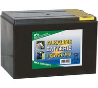Kerbl 442082 Titan Alkaline - Batteria a secco, 9 V, 170 Ah