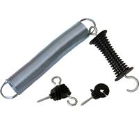 KIT CANCELLO PER RECINZIONI ELETTRICHE RECINTI MANIGLIA ISOLATORE MOLLA (12178)