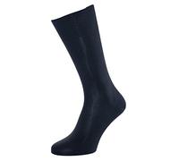 ALBERT KREUZ calze blu marino da uomo calzini pura seta 45-47