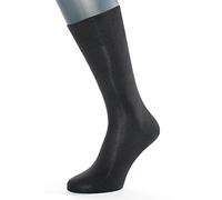ALBERT KREUZ calze nere da uomo calzini pura seta 42-44