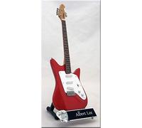 ALBERT LEE Chitarra in miniatura con plettro per chitarra