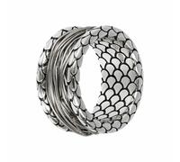 ALBERT M. Anello a Fascia Multifilo Texture Sirena WSOX00357.S-24