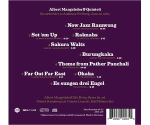 Albert Mangelsd Albert Mangelsdorff Quintett: Legends Live: Audimax Freibur (CD)
