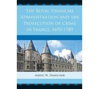 Albert N. Hamsc The Royal Financial Administration and the Pr (Copertina rigida)
