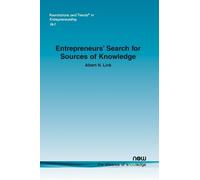 Albert N. Link Entrepreneurs’ Search for Sources of Knowledge (Tascabile)