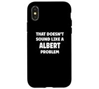 ALBERT Personalized Custom Boys ALBERT Name Custodia per iPhone X/XS