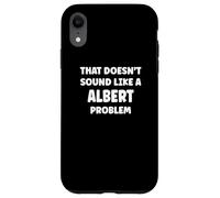 ALBERT Personalized Custom Boys ALBERT Name Custodia per iPhone XR