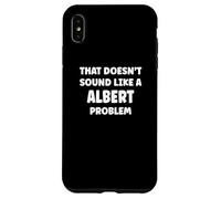 ALBERT Personalized Custom Boys ALBERT Name Custodia per iPhone XS Max