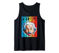 Albert Physics - Divertente Grafica Classica Arte Fisica Amante Canotta