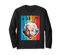 Albert Physics - Divertente Grafica Classica Arte Fisica Amante Maglia a Manica