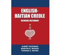 Albert Valdman English-Haitian Creole Bilingual Dictionary (Copertina rigida)