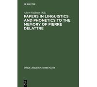 Albert Valdman Papers in Linguistics and Phonetics to the Mem (Copertina rigida)