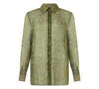 Alberta Ferretti - Camicia a maniche lunghe - - Blouses & Shirts - Donna - Verde - L