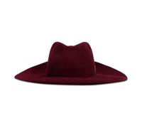 Alberta Ferretti - Elegante Cappello a Tesa Larga - - Accessories - Donna - Rosso - S