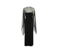 Alberta Ferretti - Sheer Overlay Maxi Dress - - Dresses - Donna - Nero - L
