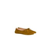 Alberta Ferretti, ,Shoes ,Donna ,Beige ,40 EU Suede Leather Loafer