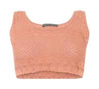 Alberta Ferretti - Top Corto Morbido con Spalline Larghe - - Tops - Donna - Rosa - S