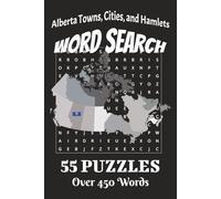 Alberta Towns, Cities, And Hamlets Word Search