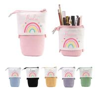 ALBERTBAND Astucci per matite Astucci personalizzato con foto Astuccio per penna di grande capacità Cerniere Borsa per cancelleria per ufficio Borsa cosmetica per ragazze Ragazzi e adulti (Style 5)