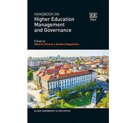 Alberto Amaral Handbook on Higher Education Management and Go (Copertina rigida)