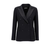 Alberto Biani - Classic Tuxedo Jacket - - Jackets - Donna - Nero - 2XS