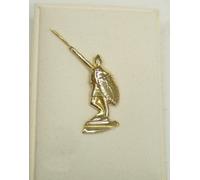 Alberto Da Giussano: Spilla da giacca (pins) in Oro Giallo 750 - 18 Kt - Legnano