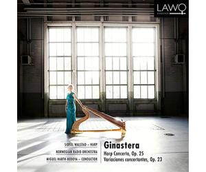 Alberto Ginaste Ginastera: Harp Concerto, Op. 25/Variaciones Concertantes, (CD)