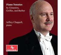 Alberto Ginastera Piano Sonatas by Ginastera, Griffes, & Barber (CD)