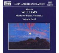 Alberto Williams Piano Music Vol 2 (Surif) (CD) Album