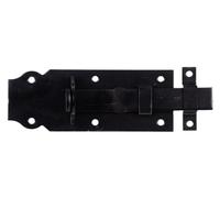 Alberts 117085 Bullone di sicurezza - zincato - nero - plastificato - diritto - con occhiello - 120