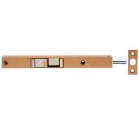 Alberts 126100 Barra quadra per tubi con cursore, laccata a martello color lima, 160 x 17 x 12 mm, bullone Ø 7,5 mm