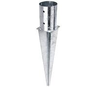 Alberts 211394 Presa a Terra carrabile, zincato a Caldo, ø 101 mm