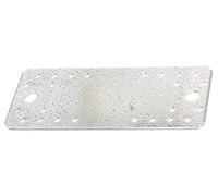 Alberts 3000200456 Connettore Piatto, zincato sendzimir, 172 x 65 mm