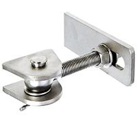 Alberts 326210 Cerniera per cancello, Parti saldate: Acciaio-Bulloni e perni spaccati: Acciaio Inox-Viti e Dadi: Acciaio, zincati a Caldo