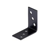 Alberts 329419 nero-plastificato-40 x 40 x 20 mm, Nero
