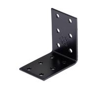 Alberts 329457 Supporto per piastra forata - nero - plastificato - 60 x 60 x 40 mm