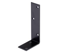 Alberts 329600 Nero-Rivestito in plastica-75 x 150 x 40 mm