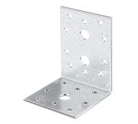 Alberts 329983 - Connettore angolare - Sendzimir zincato - 60 x 80 x 60 mm - Set da 18