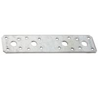 Alberts 330101 Connettore Piatto, zincato sendzimir, 180 x 40 mm