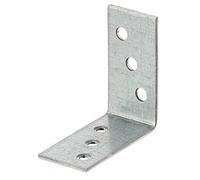 Alberts 330156 330156-Raccordo ad Angolo, 40 x 40 x 20 mm, Zincato Sendzimir