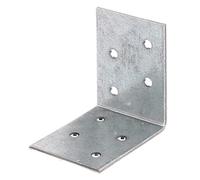 Alberts 330255 330255-Connettore angolare, 50 x 50 x 40 mm, Zincato Sendzimir