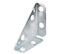 Alberts 337254 - Piastra angolare, zincata, 50 x 50 x 70 mm